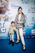 Виктория Лебедева с сыном