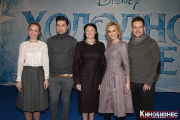 актриса Наталия Быстрова, певец Дима Билан, Марина Жигалова-Озкан (Disney), певица Анна Бутурлина и артист Андрей Бирин
