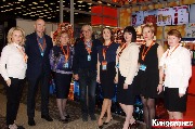 Стефания Пархоменко, Алексей Иванов, Лариса Рудман, Александр Гельштейн (Техника+) и сотрудники компании "Техника+"
