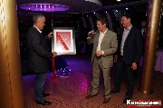 Михаил Корин (Деловая Русь), Роман Исаев (Rentrak) и Александр Добров (CSD Group) 