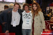 Роман Исаев (Rentrak), Алексей Тимошков (Синема Клаб, Брянск), и Диана Блохина (Аннико Филмз)