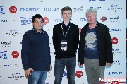 Валерий Карпов (Киноальянс), Владимир Петелин и Евгений Рагозин (Премьер Зал) 