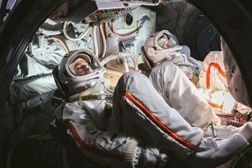 Завершены съемки фильма о советских покорителях космоса «Время первых» Завершены съемки фильма о советских покорителях космоса «Время первых»