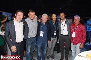 Роман Исаев (Rentrak), Анатолий Кузьменко (DCP 24), Вадим Аглямов (Кино Олами), Арсений Кузьминич (Asia Cinema),  Алексей Малайчук (Простое кино) и Виталий Старков (Джаз Синема)