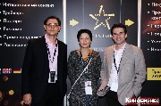 Павел Шиловский (Синема 360), Марина Билаонова (Киносфера) и Сергей Болотин (Синема 360)