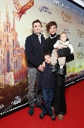 Алексей Гаврилов и Катерина Кейру с детьми