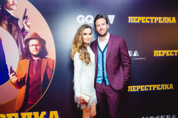 Арми Хаммер лично представил в России «Перестрелку» Арми Хаммер лично представил в России «Перестрелку»