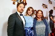 композитор Иван Бурляев с женой Юлией и актриса Наталья Бондарчук