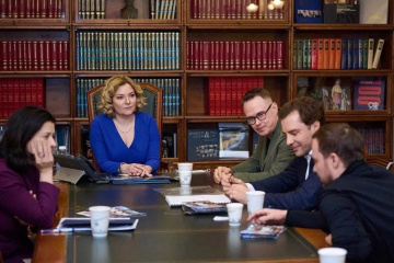 Команда фильма «За ВДВ» встретилась с Министром культуры РФ Команда фильма «За ВДВ» встретилась с Министром культуры РФ