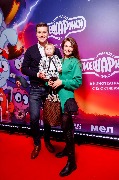 Александр Энберт с женой и дочкой