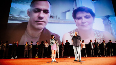 В «Октябре» прошла премьера фильма Михаила и Лили Идовых «Джетлаг» В «Октябре» прошла премьера фильма Михаила и Лили Идовых «Джетлаг»