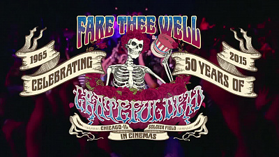 1/6  - Кадры из фильма: FARE THEE WELL: ПРАЗДНУЕМ 50 ЛЕТ С GRATEFUL DEAD