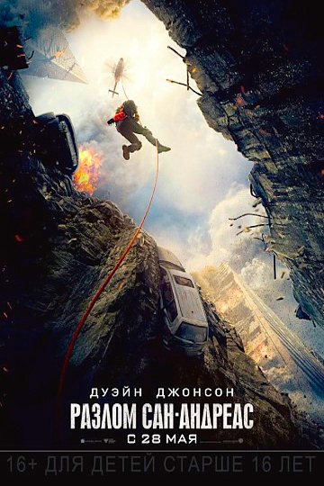 Постер: РАЗЛОМ САН-АНДРЕАС Постер: РАЗЛОМ САН-АНДРЕАС