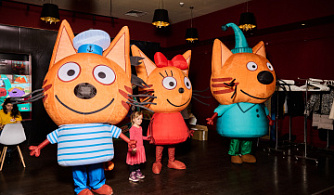 В «Авиапарке» представили новую киноверсию культовых «Трех Котов»