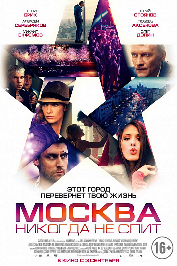 Постер: МОСКВА НИКОГДА НЕ СПИТ