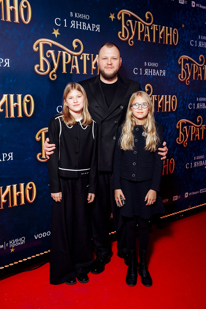 Сергей Бондарчук с дочерьми