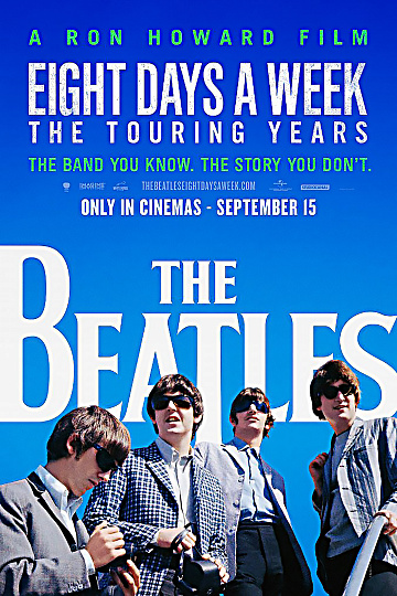 Постер: THE BEATLES: ВОСЕМЬ ДНЕЙ В НЕДЕЛЮ - ГАСТРОЛЬНЫЕ ГОДЫ