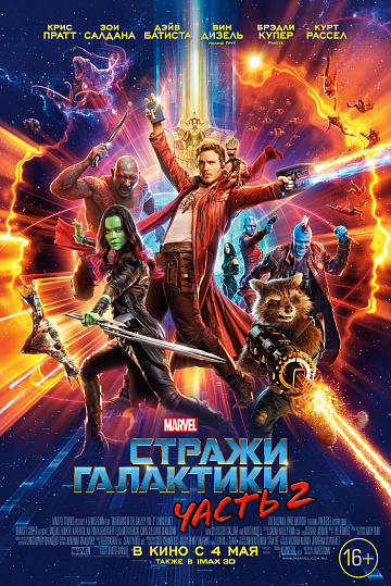 Постер: СТРАЖИ ГАЛАКТИКИ. ЧАСТЬ 2 Постер: СТРАЖИ ГАЛАКТИКИ. ЧАСТЬ 2