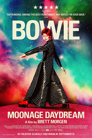 Постер: ДЭВИД БОУИ: MOONAGE DAYDREAM Постер: ДЭВИД БОУИ: MOONAGE DAYDREAM