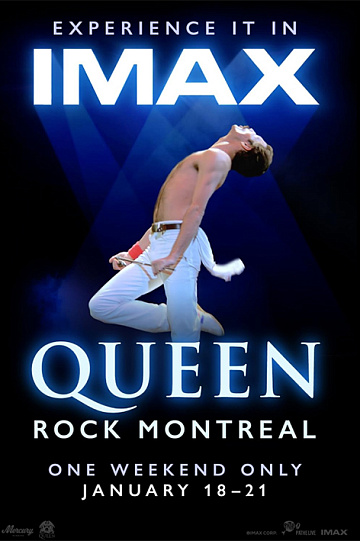 Постер: КОНЦЕРТ QUEEN В МОНРЕАЛЕL